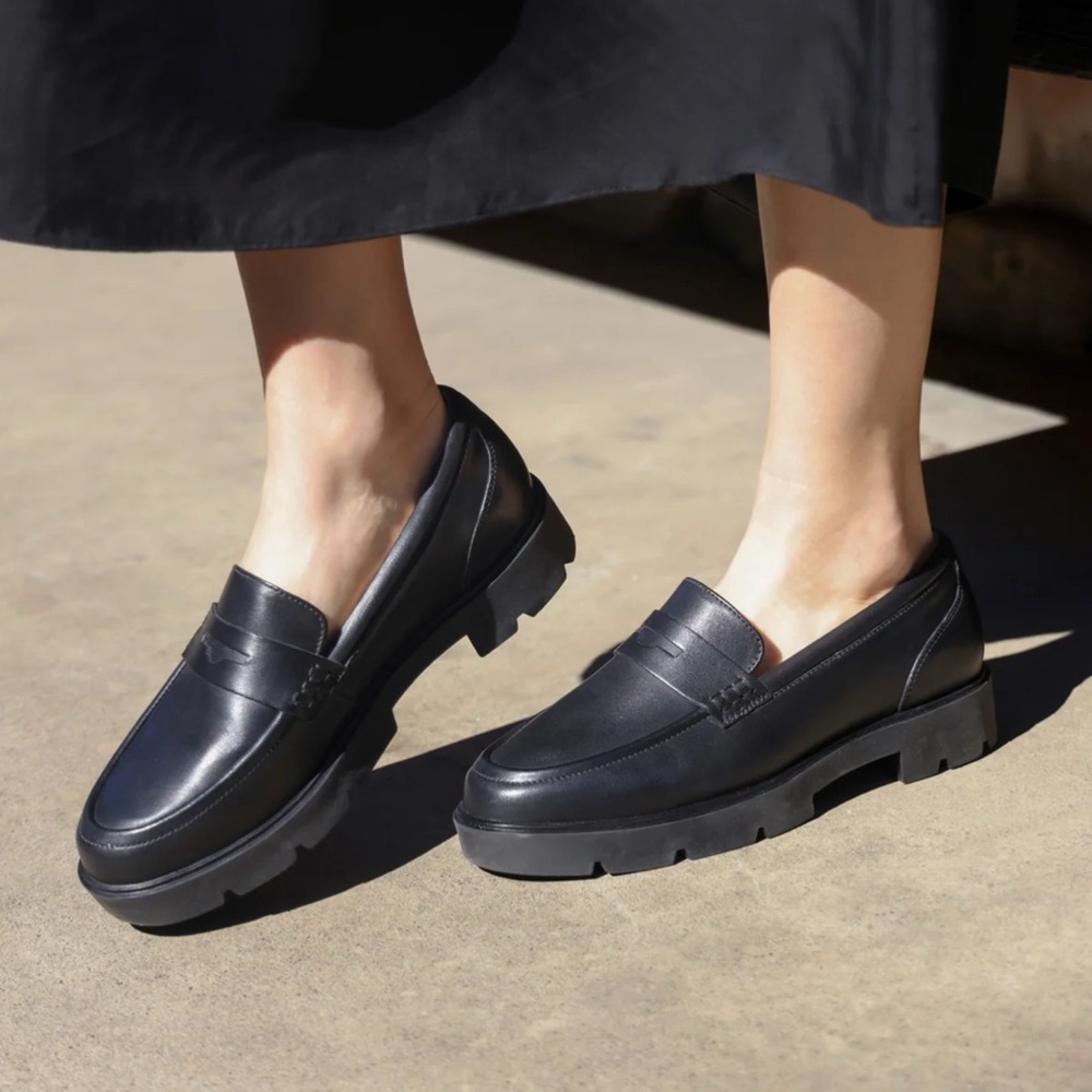 New A New Day Britney Chunky Loafers in Black